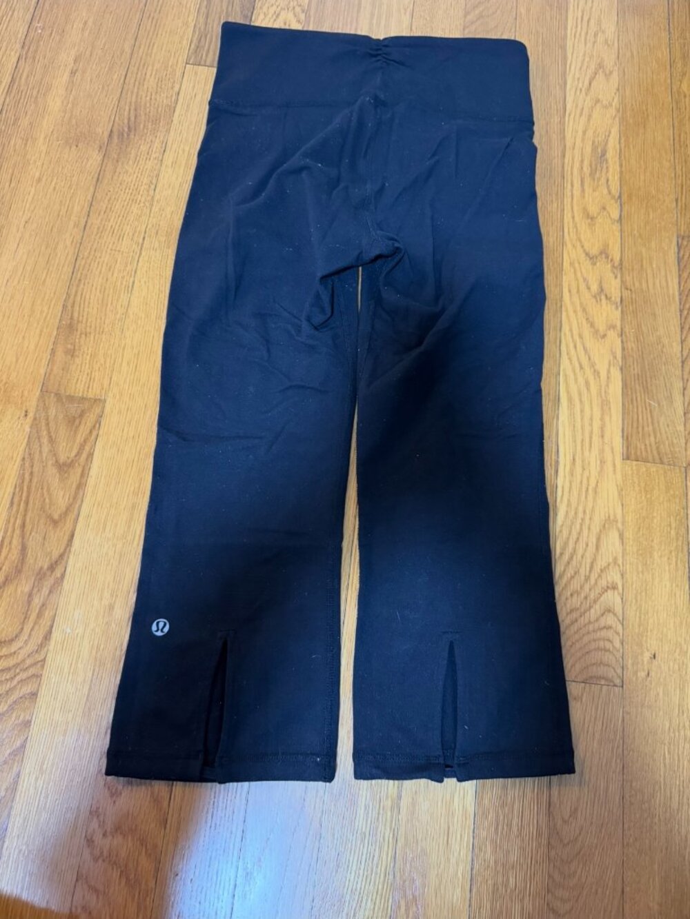 Lululemon Black 21" Wide Leg Pant (older style) - Size 4